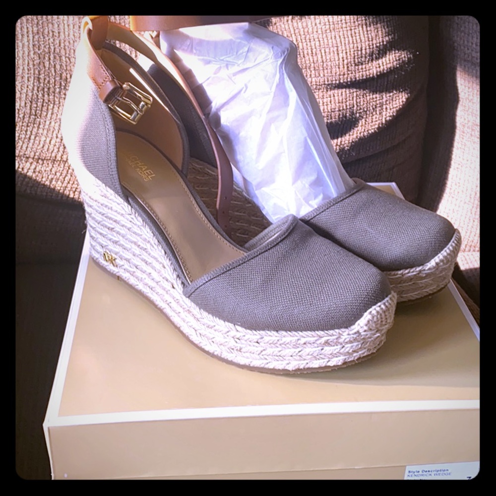 Michael Kors Kendrick wedge espadrilles